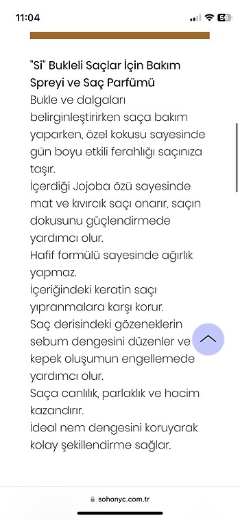 Soho n.y.c. Bukle belirginleştirici saç spreyi ve saç parfümü - Görsel 7