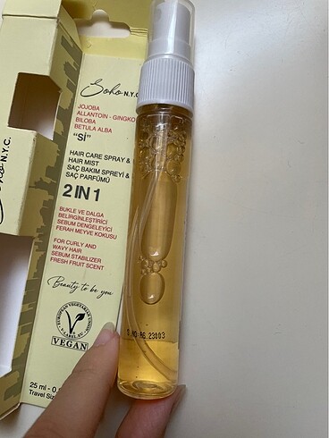 Soho n.y.c. Bukle belirginleştirici saç spreyi ve saç parfümü - Görsel 5