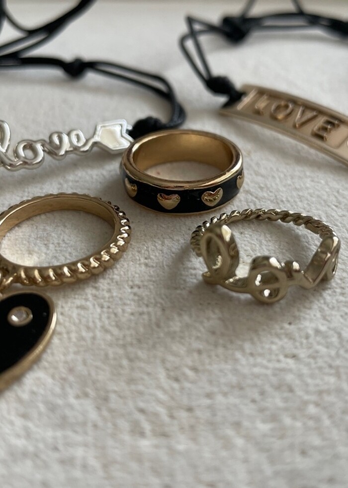 Avon yüzük ve bileklik seti - Görsel 2