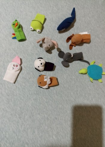 Renkli Mini Hayvan Figürleri Seti