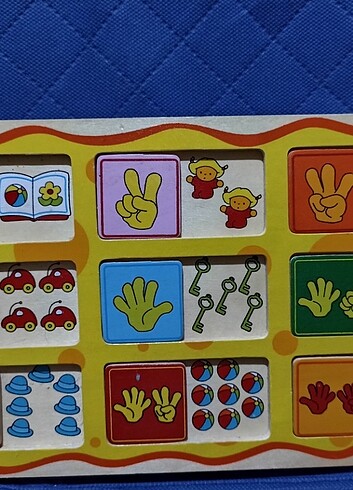 Beden Ahşap Oyuncak Sayılar İngilizcekavramlar Eşleştirme Karşılaştırm