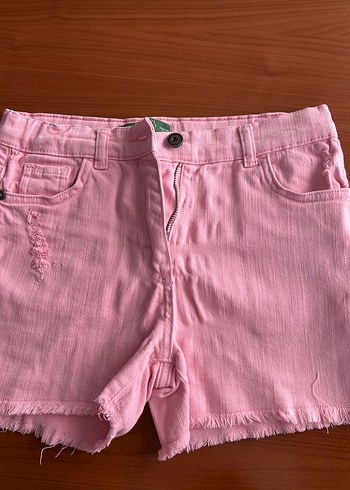 Limon Pembe Kız Şortu