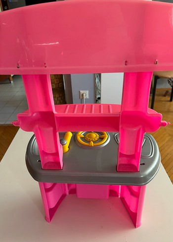  Beden Renk Renkli Pembe Çocuk Oyun Mutfak Seti