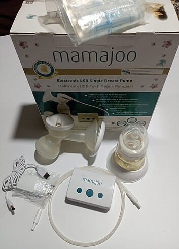 Mamajoo tekli göğüs pompası