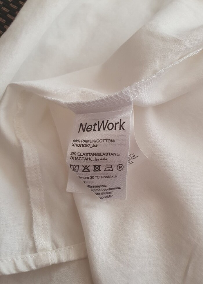 Network gömlek  - Görsel 5