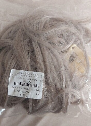 Platin postij saçlı toka - Görsel 3