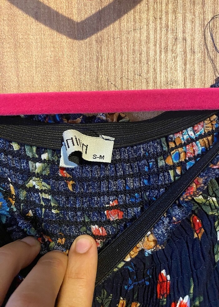 Çiçekli günlük elbise - Görsel 3