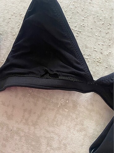 36 Beden Penti siyah bikini üstü