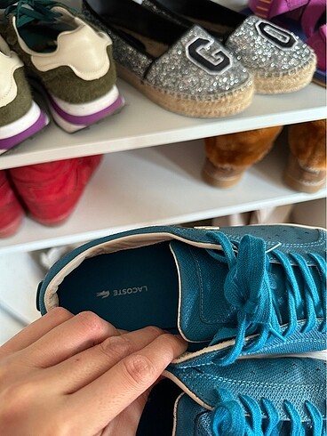40 Beden mavi Renk Lacoste ayakkabı
