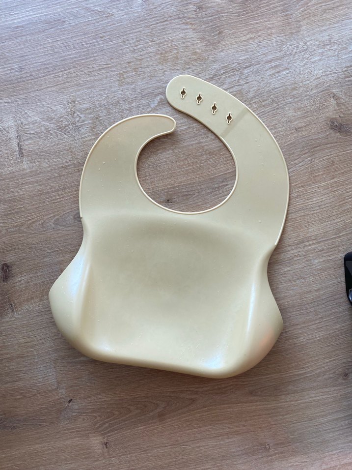 Pastel Beyaz Bebek Önlüğü - Görsel 2