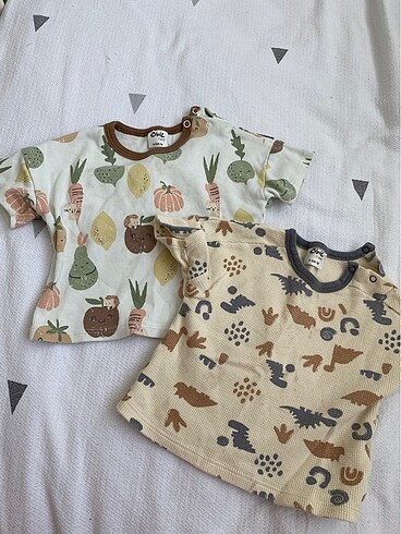 Civil baby muslin bebek tişört
