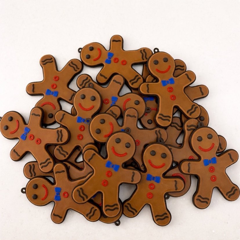 Kurabiye Adam Anahtarlık - Görsel 2