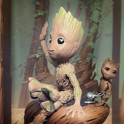  Bebek Groot Figürü - Marvel Evreninin Sevimli Kahramanı?