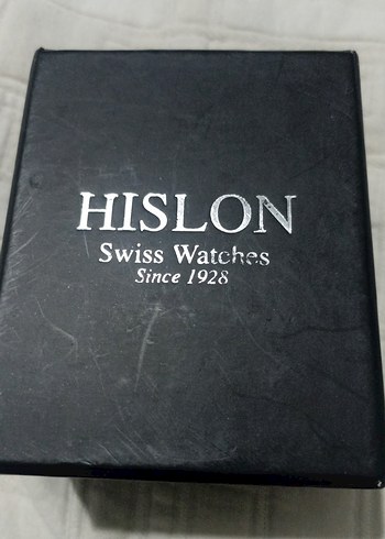 Altın Renkli Hislon Erkek Kol Saati - Görsel 2