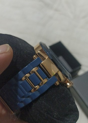 Altın Renkli Hislon Erkek Kol Saati - Görsel 9