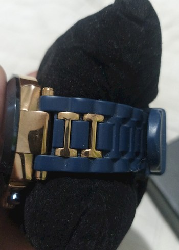 Altın Renkli Hislon Erkek Kol Saati - Görsel 8