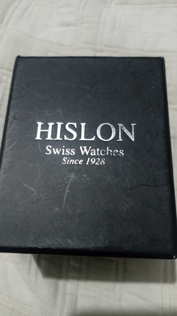 Altın Renkli Hislon Erkek Kol Saati - Görsel 2