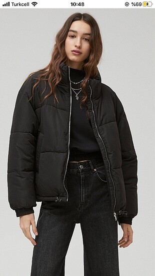 Pull And Bear Şişme Mont
