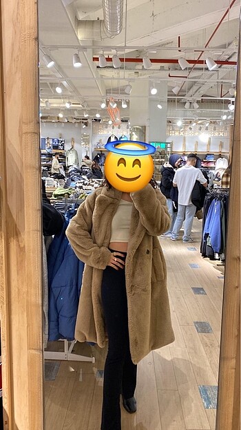m Beden Pull&Bear suni kürk