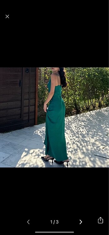 Zara Saten Elbise