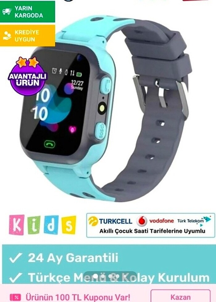 Akıllı çocuk saati Huawei - Görsel 2