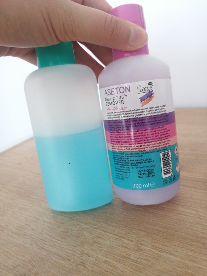 Oje Temizleyici aseton - Görsel 2