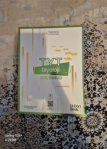 tyt biyoloji üçdörtbeş soru bankası 
