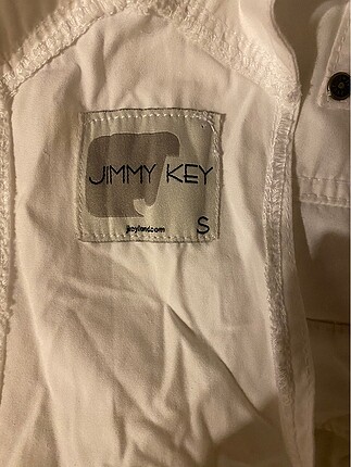 Jimmy Key beyaz salopet