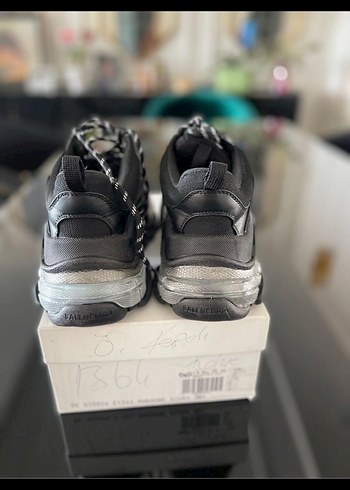 Balenciaga Siyah erkek Spor Ayakkabı - Görsel 3