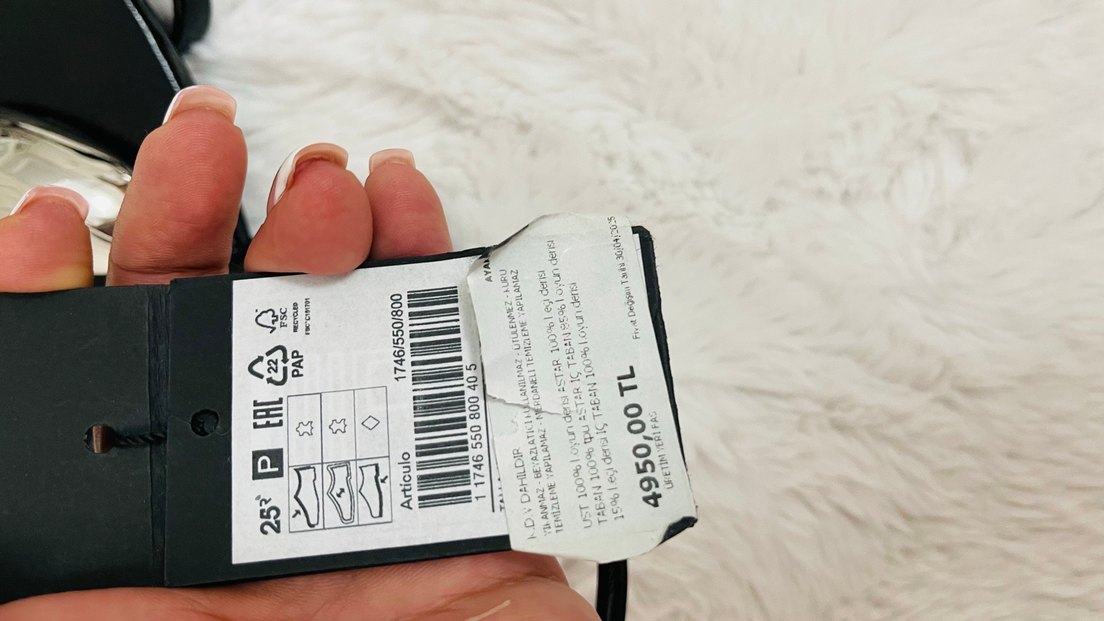 Massimo dutti sandalet - Görsel 2