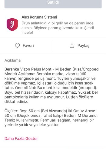Bej Kadın Kapüşonlu Peluş Ceket - Görsel 6