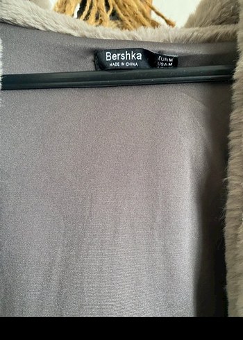 Bej Kadın Kapüşonlu Peluş Ceket - Görsel 5