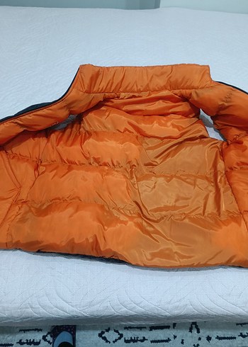 çift taraflı puf puf Erkek Yelek - Görsel 6