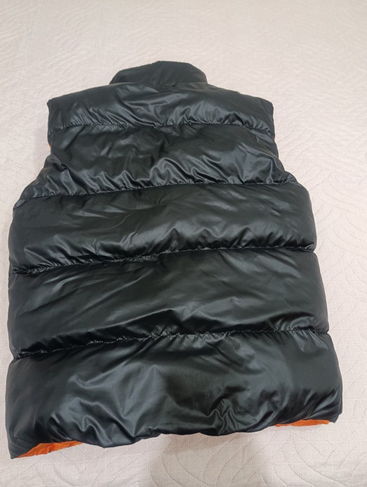 çift taraflı puf puf Erkek Yelek - Görsel 3