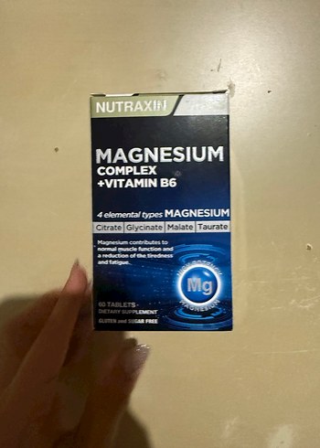 Nutraxin Magnezyum Kompleksi + B6 Vitamini - Görsel 4