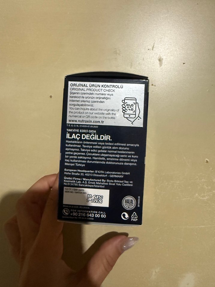 Nutraxin Magnezyum Kompleksi + B6 Vitamini - Görsel 3