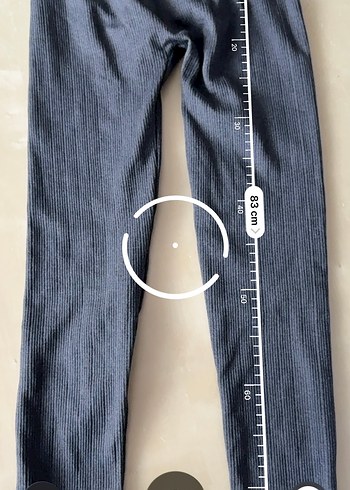 Penti Gri Termal Kadın Tayt Midi Boy - Görsel 9