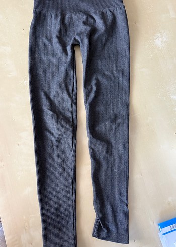 Penti Gri Termal Kadın Tayt Midi Boy - Görsel 8