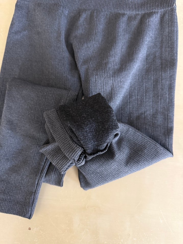 Penti Gri Termal Kadın Tayt Midi Boy - Görsel 5