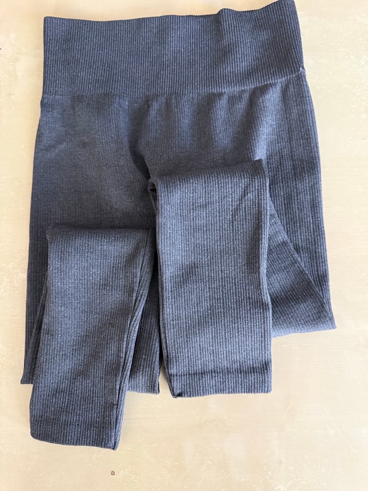 Penti Gri Termal Kadın Tayt Midi Boy - Görsel 4