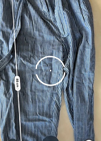 Twist Gri Bağlamalı Rahat Kesim Kadın pantolon - Görsel 14