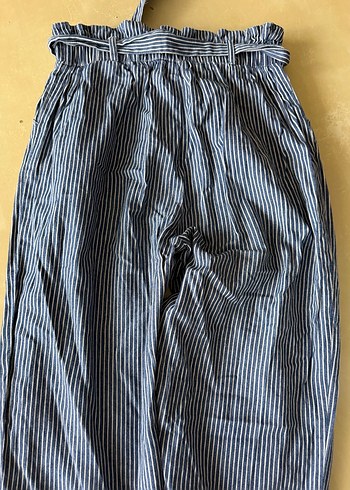 Twist Gri Bağlamalı Rahat Kesim Kadın pantolon - Görsel 12