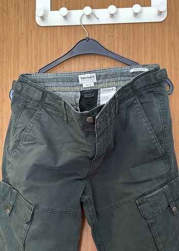 Timberland Timberland Erkek Koyu Yeşil Kot Kargo Pantolon