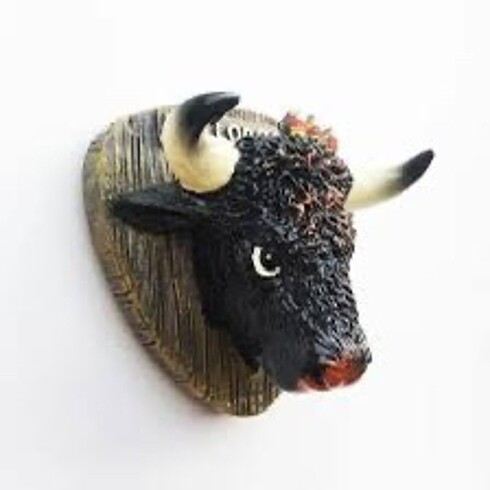 3D İspanya Boğa Hediyelik Magnet