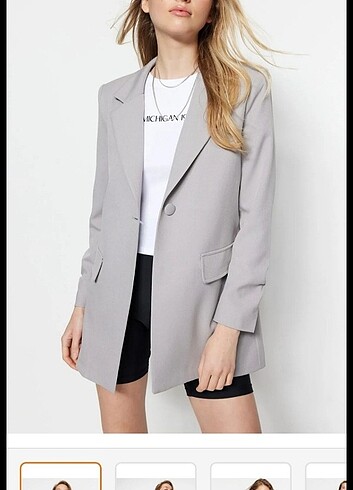 Gri Blazer