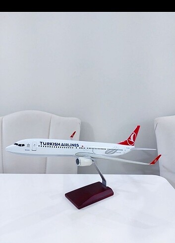  Beden Renk Thy Lisanslı Maket Uçak Boeing