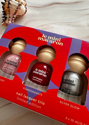 Sephora Le Mini Macaron 3'lü Oje Seti