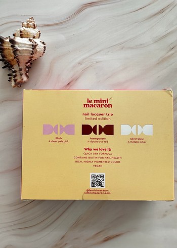  Beden Le Mini Macaron 3'lü Oje Seti