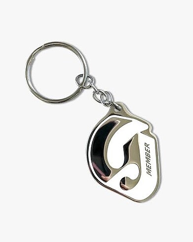 Glossier Membership Keychain