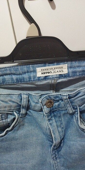 32 Beden mavi Renk Koton Jean pantolon